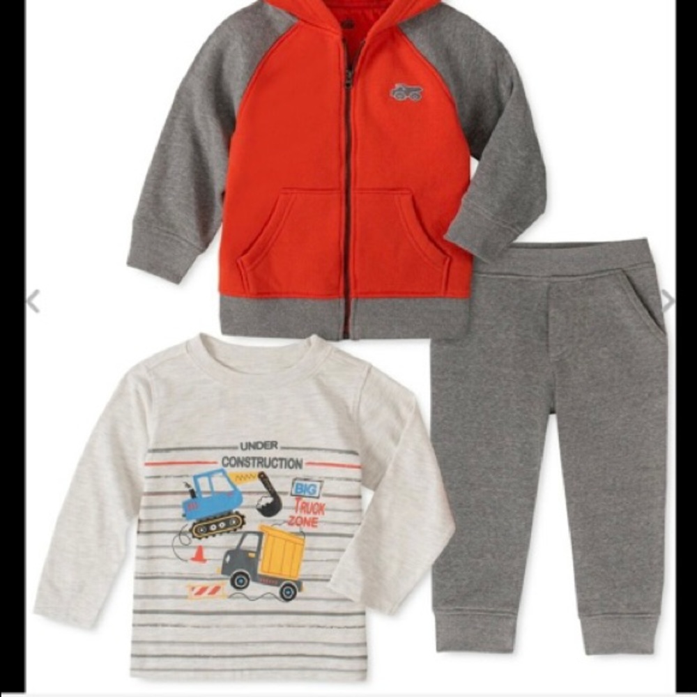 3Pc Set (Hoodie/Joggers/Shirt)